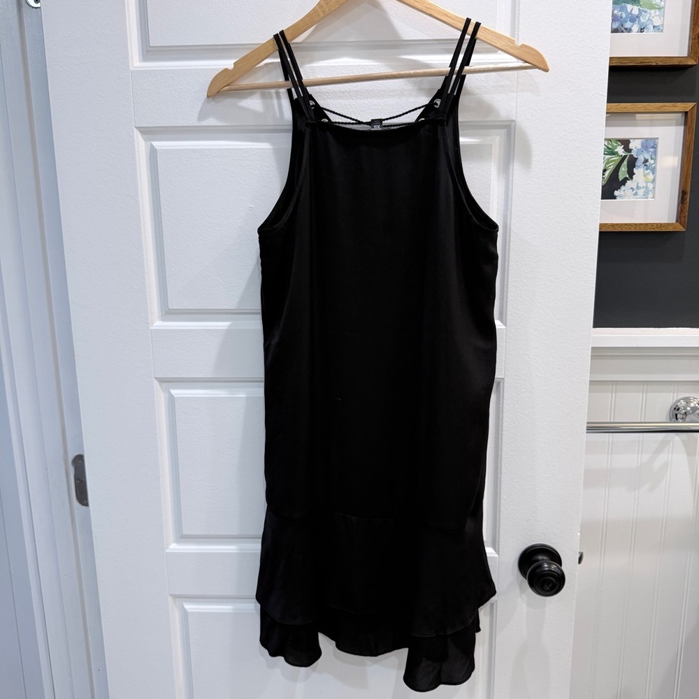Mossimo Black Satin Mini Dress XS - Picture 11 of 11